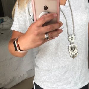Chico’s silver necklace